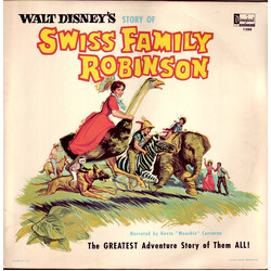 Kevin "Moochie" Corcoran Walt Disney's Story Of Swiss Family Robinson Vinyl LP USED