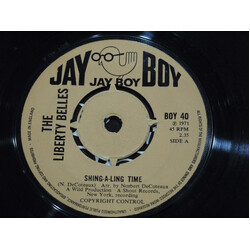 The Liberty Belles Shing-A-Ling Time USED VINYL 7INCH 45 RPM