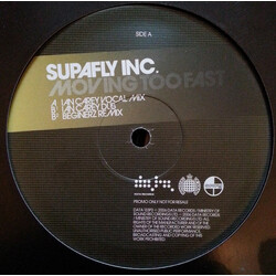 Supafly Moving Too Fast USED VINYL 12INCH PROMO