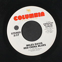 Miles Davis Red China Blues USED VINYL 7INCH 45 RPM SINGLE PROMO STEREO MONO