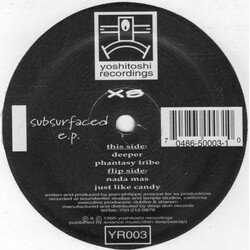 XS Subsurfaced E.P. USED VINYL 12INCH 33 S RPM EP