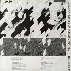 Wire Document And Eyewitness Vinyl LP USED