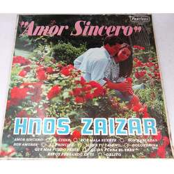 Hermanos Záizar Amor Sincero Vinyl LP USED