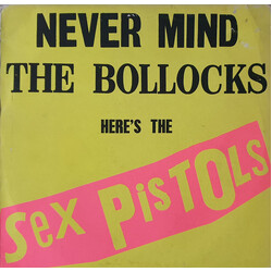 Sex Pistols Never Mind The Bollocks Here's The Sex Pistols Vinyl LP USED