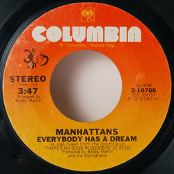 Manhattans Everybody Has A Dream / Happiness USED VINYL 7INCH 45 RPM
