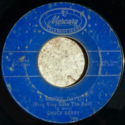 Chuck Berry School Days (Ring Ring Goes The Bell) / Memphis USED VINYL 7INCH 45 RPM STYRENE
