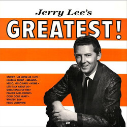 Jerry Lee Lewis Jerry Lee's Greatest! Vinyl LP USED