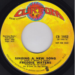 Freddie Waters Singing A New Song USED VINYL 7INCH 45 RPM PROMO