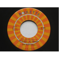 The Harptones On Sunday Afternoon Vinyl 7" USED