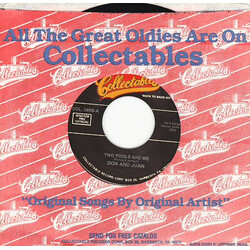 Don & Juan Two Fools Are We / True Love Never Runs Smooth USED VINYL 7INCH 45 RPM REISSUE