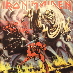Iron Maiden The Number Of The Beast Vinyl LP USED
