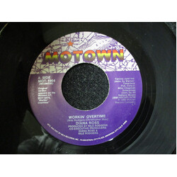 Diana Ross Workin' Overtime USED VINYL 7INCH 45 RPM SINGLE