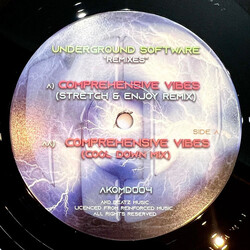 Underground Software Remixes USED VINYL 12INCH 45 RPM