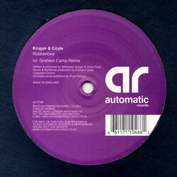 Krüger & Coyle Rubberlove USED VINYL 12INCH