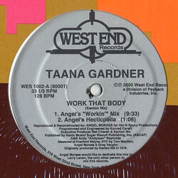 Taana Gardner Work That Body USED VINYL 12INCH 33 S RPM