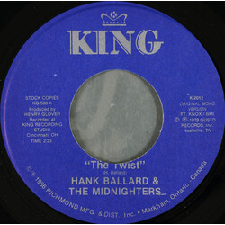 Hank Ballard & The Midnighters The Twist / Teardrops On Your Letter USED VINYL 7INCH 45 RPM SINGLE REISSUE