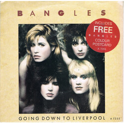 Bangles Going Down To Liverpool USED VINYL 7INCH 45 RPM SINGLE STEREO