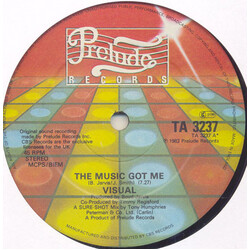 Visual The Music Got Me USED VINYL 12INCH 45 RPM