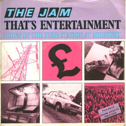 The Jam That's Entertainment USED VINYL 7INCH 45 RPM SINGLE