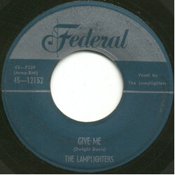 The Lamplighters Give Me / Be-Bop Wino USED VINYL 7INCH 45 RPM SINGLE