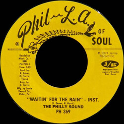 The Philly Sound Waitin' For The Rain / Don't Depend On Me USED VINYL 7INCH 45 RPM STYRENE