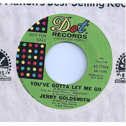 Jerry Goldsmith / Jimmy Hassell You've Gotta Let Me Go / Comes The Night USED VINYL 7INCH 45 RPM PROMO