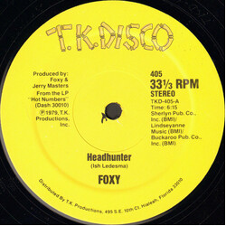 Foxy Headhunter / Lady Of The Streets USED VINYL 12INCH 33 S RPM