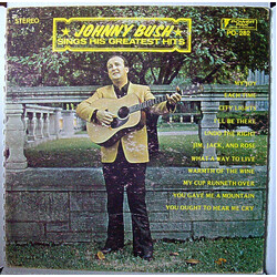 Johnny Bush Sings His Greatest Hits Vinyl LP USED