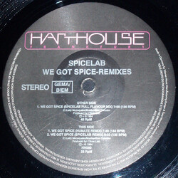 Spicelab We Got Spice - Remixes USED VINYL 12INCH 33 S RPM 45 RPM