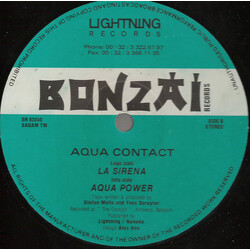 Aqua Contact La Sirena USED VINYL 12INCH STEREO