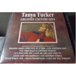 Tanya Tucker Greatest Country Hits Vinyl LP USED
