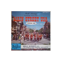 Walt Disney / The Disneyland Concert Orchestra A Musical Tour Of Main Street U.S.A. USED VINYL 7INCH 45 RPM EP