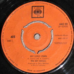 The Rip Chords Hey Little Cobra / The Queen USED VINYL 7INCH 45 RPM