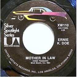 Ernie K-Doe / The Majors Mother In Law / A Wonderful Dream USED VINYL 7INCH 45 RPM