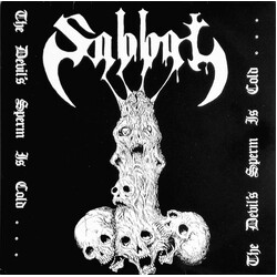 Sabbat The Devil's Sperm Is Cold . . . USED VINYL 7INCH 33 S RPM LIMITED EDITION