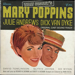 Various Walt Disney's Mary Poppins (Original Cast Soundtrack) Vinyl LP USED