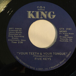 The Five Keys Your Teeth & Your Tongue / Gonna Be Too Late USED VINYL 7INCH 45 RPM MONO