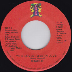 Charlie (5) She Loves To Be In Love USED VINYL 7INCH 45 RPM SINGLE
