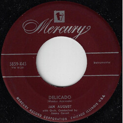 Jan August Delicado USED VINYL 7INCH 45 RPM