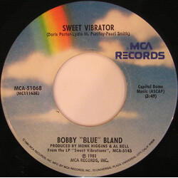 Bobby Bland Sweet Vibrator USED VINYL 7INCH 45 RPM