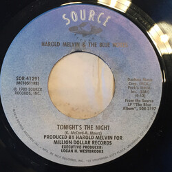 Harold Melvin And The Blue Notes / Sharon Paige Tonight's The Night / If You're Looking For Somebody To Love USED VINYL 7INCH SINGLE