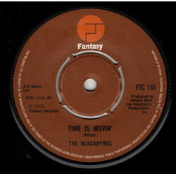 The Blackbyrds Time Is Movin' USED VINYL 7INCH SINGLE