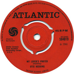 Otis Redding My Lover's Prayer USED VINYL 7INCH 45 RPM SINGLE