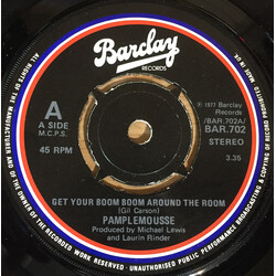 Le Pamplemousse Get Your Boom Boom Around The Room USED VINYL 7INCH 45 RPM STEREO
