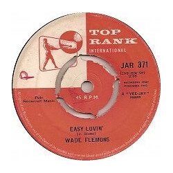 Wade Flemons Easy Lovin' USED VINYL 7INCH