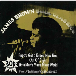 James Brown Soul Classics USED VINYL 7INCH 45 RPM MAXI-SINGLE STEREO MONO