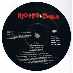 Crystal Waters Gypsy Woman USED VINYL 12INCH 45 RPM SINGLE SIDED PROMO