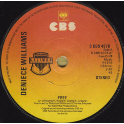 Deniece Williams Free USED VINYL 7INCH 45 RPM