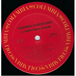 Barbra Streisand A Christmas Album Vinyl LP USED