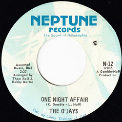 The O'Jays One Night Affair / There's Someone (Waiting Back Home) USED VINYL 7INCH SINGLE 45 RPM